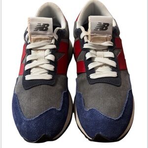 New Balance Men's Gray, Red, and Blue Sneakers size 8.5 new no box